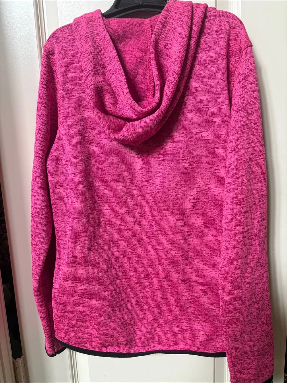 Girls' Pink AVIA Hooded Zip Jacket